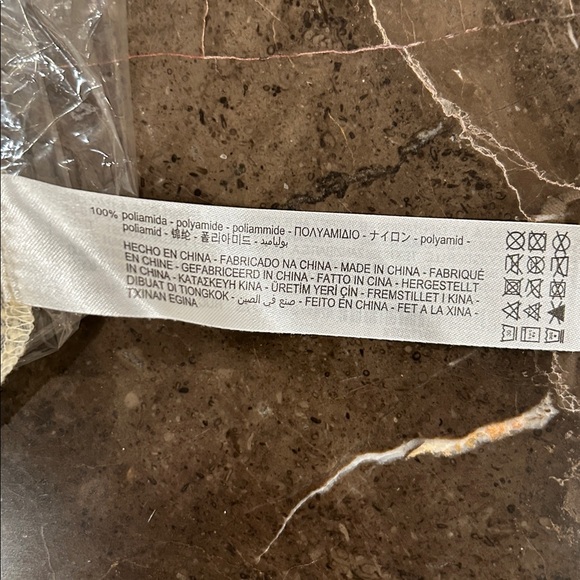 Zara Sheer Cream Blouse with Polka Dots - Picture 10 of 10